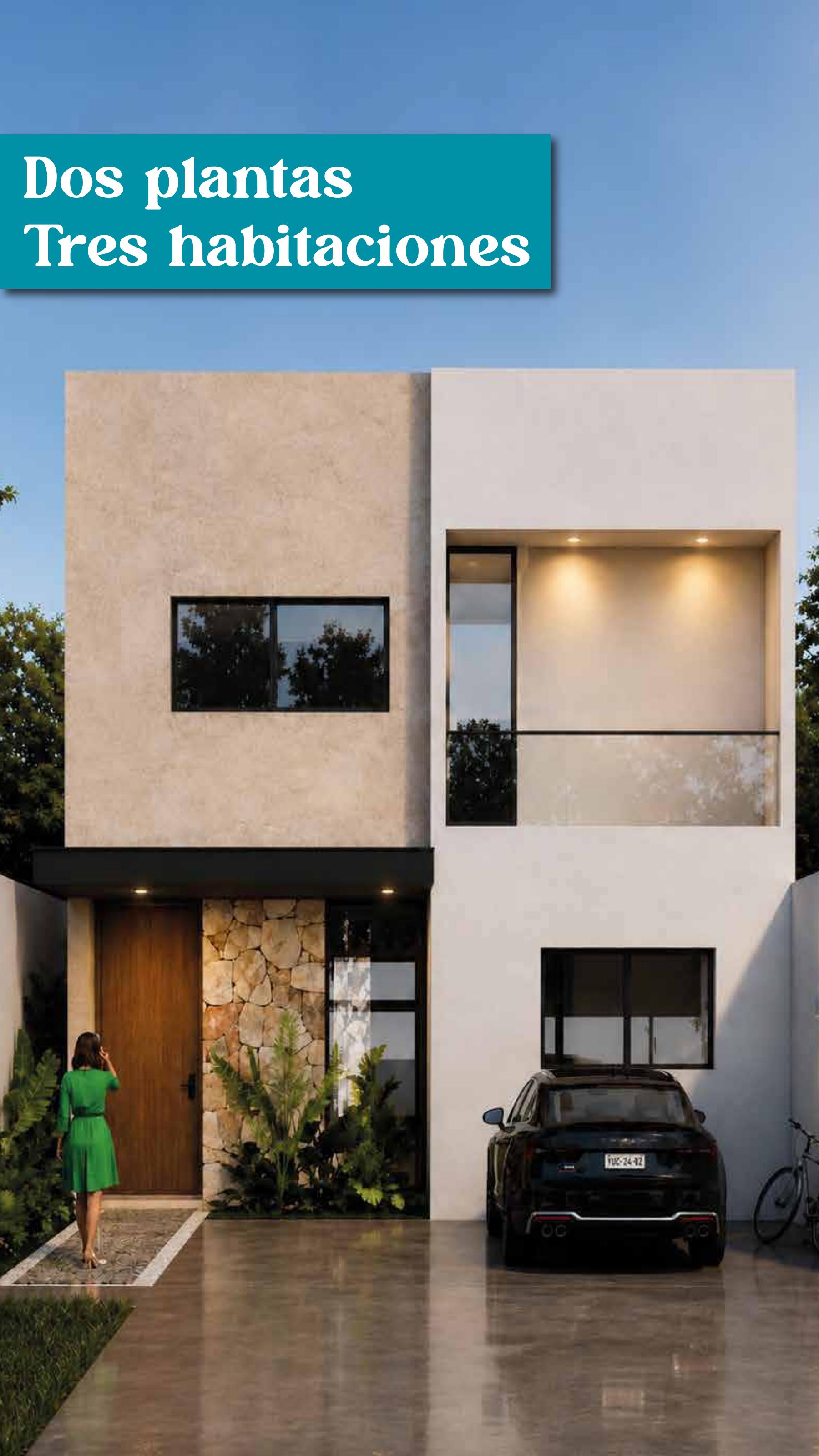 Casa de dos pisos y 3 recámaras en Azura Residencial