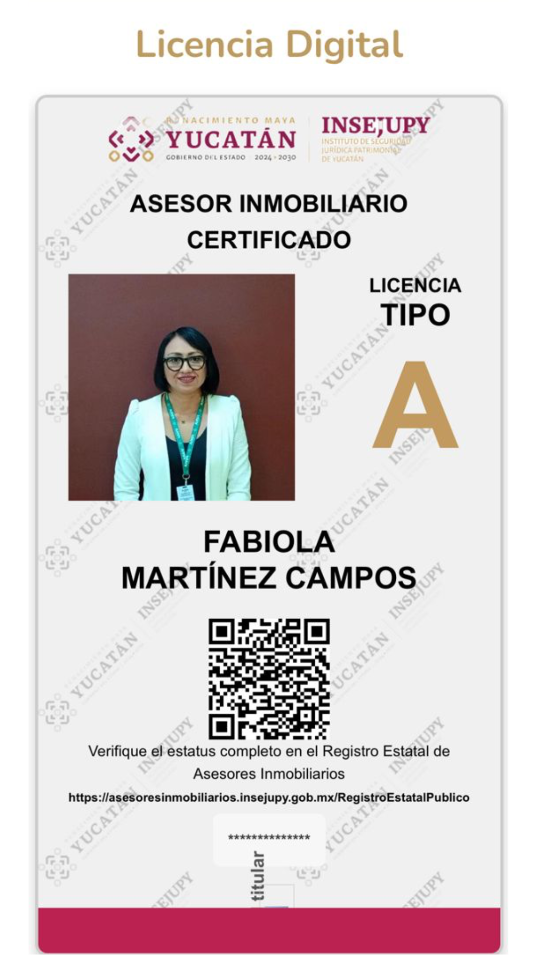 Licencia Digital INSEJUPY - Fabiola Martínez Campos
